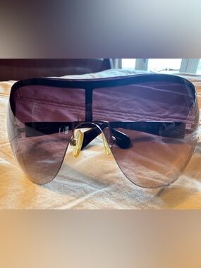 Marc by Marc Jacobs Purple Gradient Shield Sunglasses